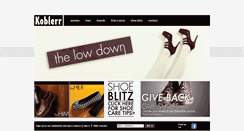 Desktop Screenshot of koblerrshoes.com